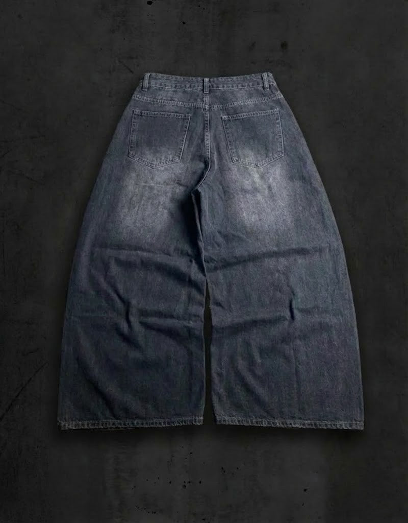 Demin "Crossed" Jeans