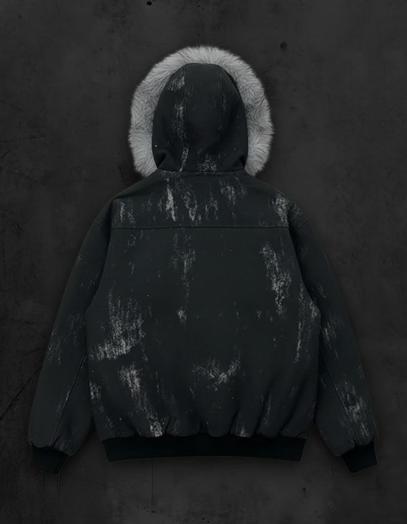 "Woods" Fur Zip-Up